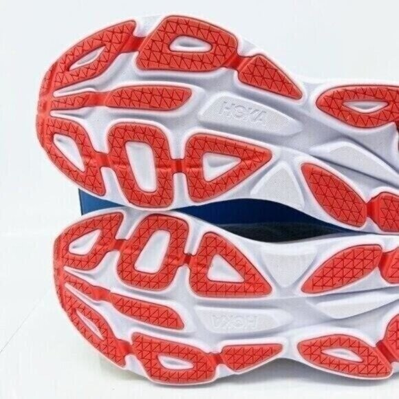 HOKA One One Bondi 8 Running Shoe Sneaker Goblin Blue/ Mountain Spring Men US 9 - Picture 8 of 16